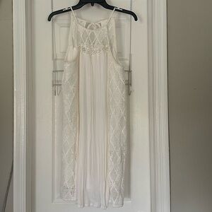 Miami White Crochet Dress